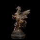 AH-010 Large Greek Myth Perseus Bronze Sculpture Antique Copper Statue Figurine Home décor