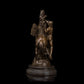 AH-010 Large Greek Myth Perseus Bronze Sculpture Antique Copper Statue Figurine Home décor