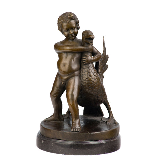 AH-032 gothic decoration estatuas decorativas home and bathroom accessories decoration asian decor bronze boy statue