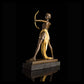 AH-003B Dancer Girl Bronze Art Decor Modern Bronze Gold Statue Sculpture Famous Reproduction Bronze Figurines For Collectible