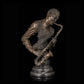 AH-056 Hotel Art Decor Bronze Black Musician Bust Music Performer Figurines Sculpture For Home Decoration Accessories