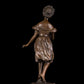 AH-066 home decor horgar decoration gothic decor art Bronze Female Statue Vintage Metal Art Figurine for Desktop Decor