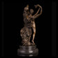 AH-076 Jean Debut reproduction bronze art decoration love boy and girl statue sculpture for decorative