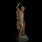 AH-047 Home Decor art Bronze Greek God Sculpture Western Man Statue Vintage Figurine Art Decor for Indoor Decoration