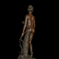 AH-077 Diana Artemis Statue Sculpture Bronze Greek Goddess of Hunting Moon Figurine Antique Copper Art Decor Accessories